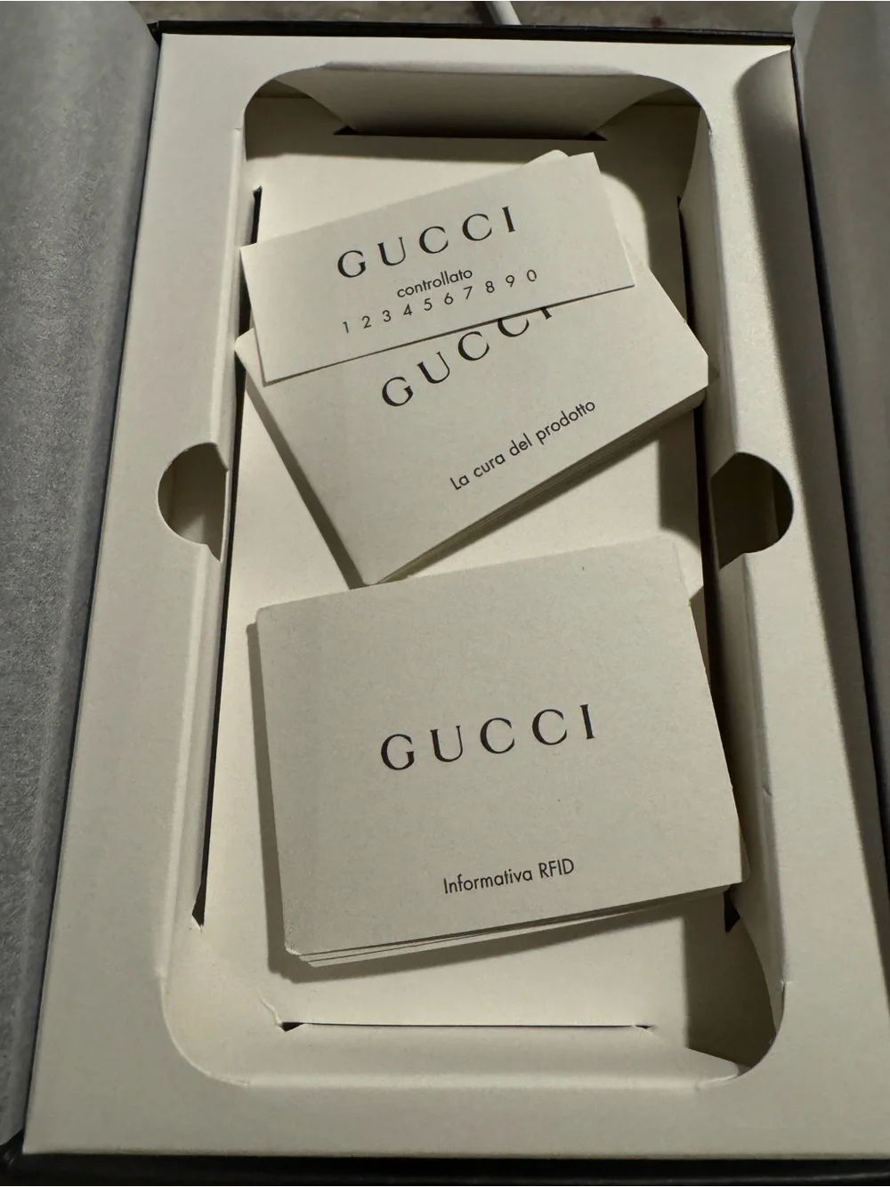 Gucci Beige GG Canvas Phone Case with Dark Brown Double G Accent